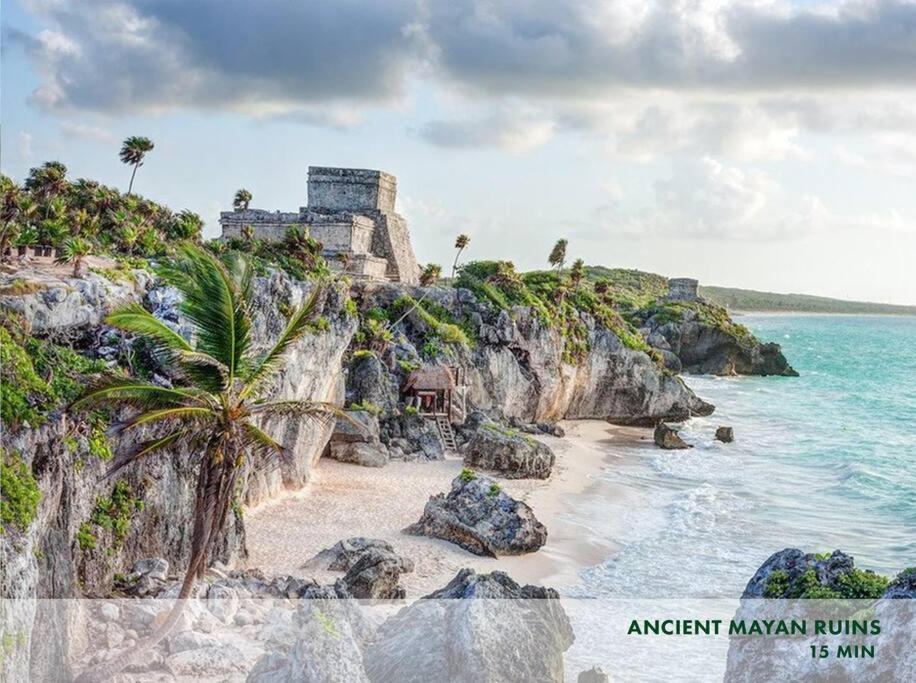 Villa Nimi Architectural Masterpiece Experience Private Pool & Great Concierge Service By Hum Living Tulum Exterior photo