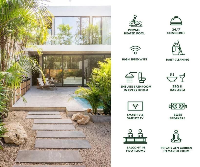 Villa Nimi Architectural Masterpiece Experience Private Pool & Great Concierge Service By Hum Living Tulum Exterior photo